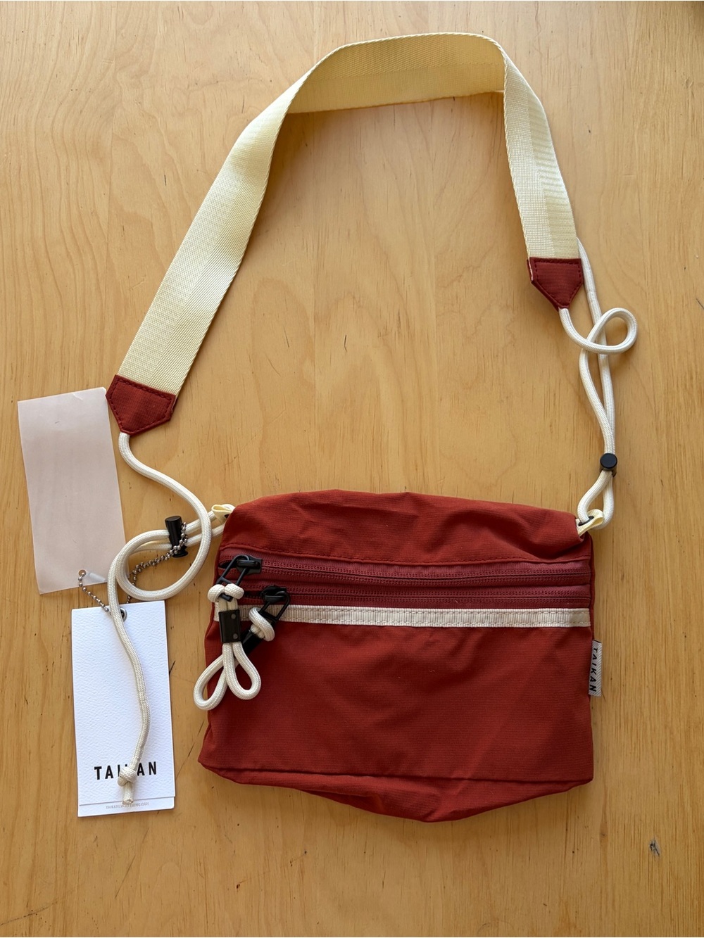 Taikan Rust Crossbody Sling Bag NWT